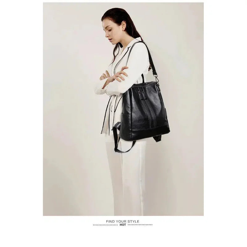 Soft Nylon Multifunctional Backpack | Wovetsa