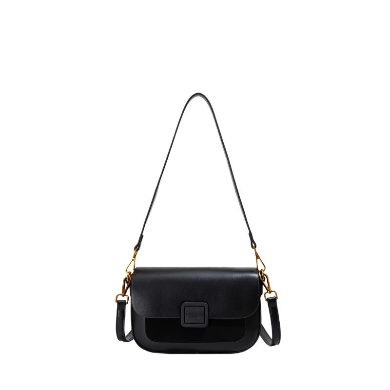 Embroidered PU Crossbody Shoulder Bag | Wovetsa