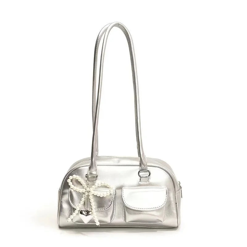 Bow Pillow Shoulder Bag | Wovetsa