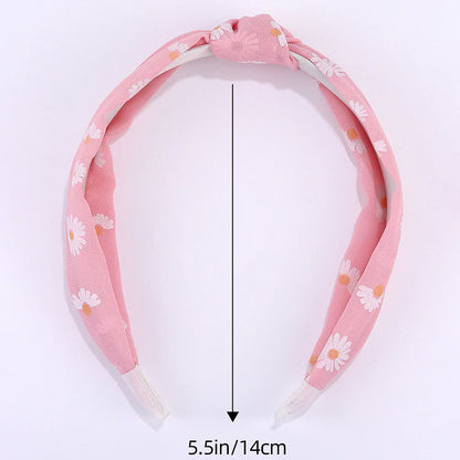 Daisy Pattern Headband Set 3 Pcs | Wovetsa
