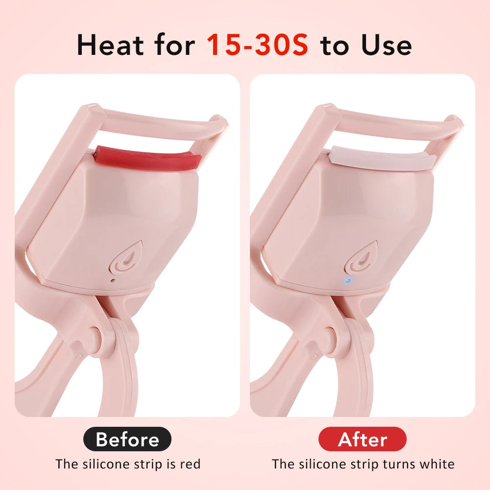 Type-C Heated Eyelash Curler | Wovetsa