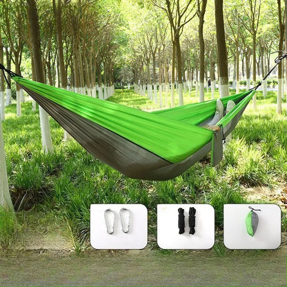 Lightweight Portable Camping Hammock with Tree Straps | Wovetsa
