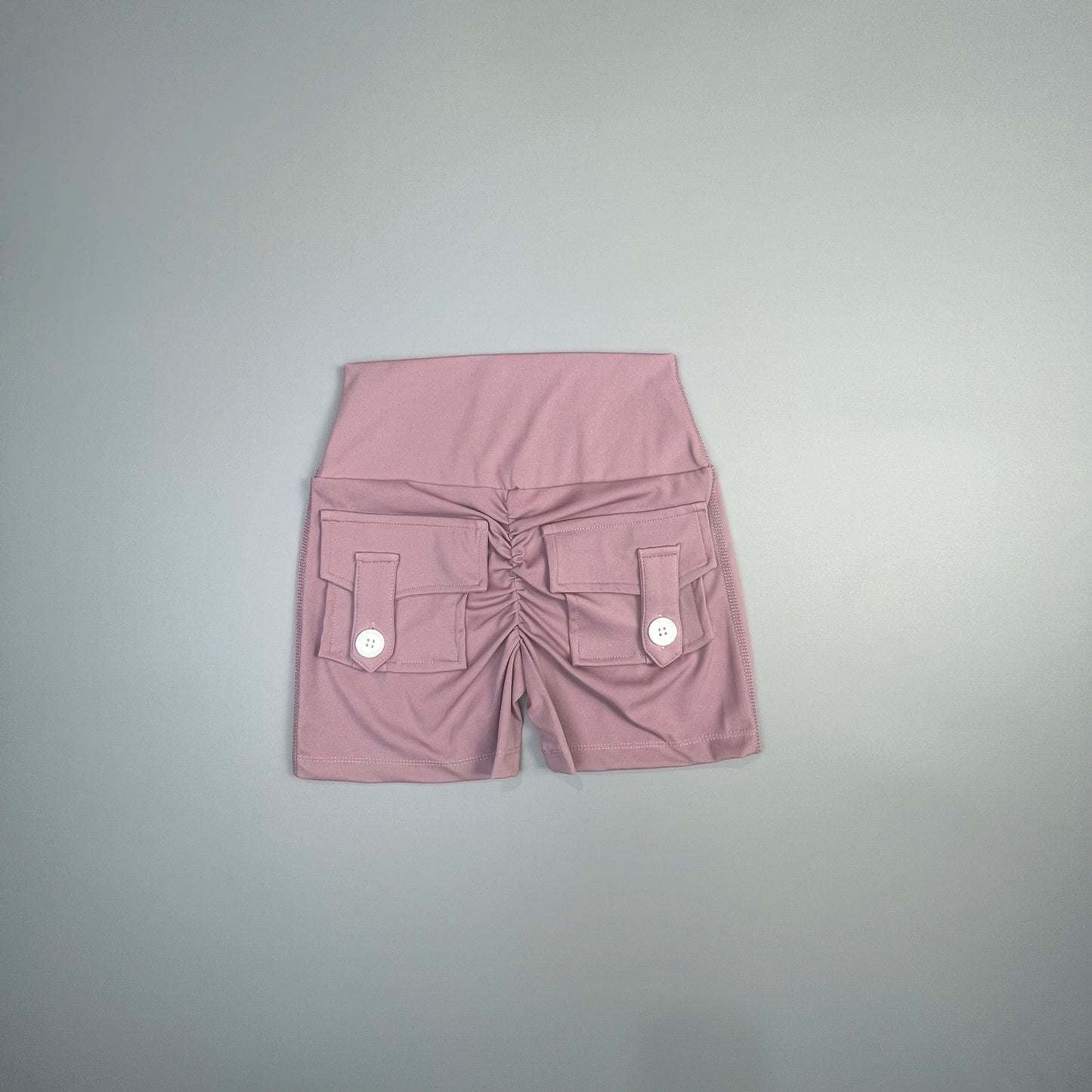 Peach Lift High-Waist Fitness Shorts | Wovetsa
