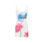 Backless Spaghetti Strap Mini Dress | Wovetsa