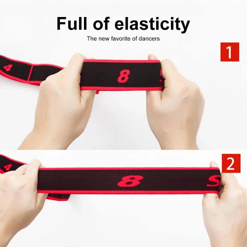 Yoga Stretching Band for Dance, Pilates & Flexibility | Wovetsa