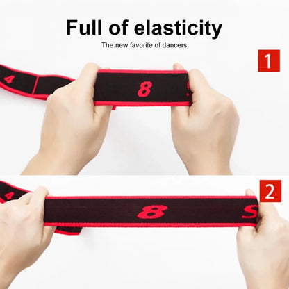 Yoga Stretching Band for Dance, Pilates & Flexibility | Wovetsa