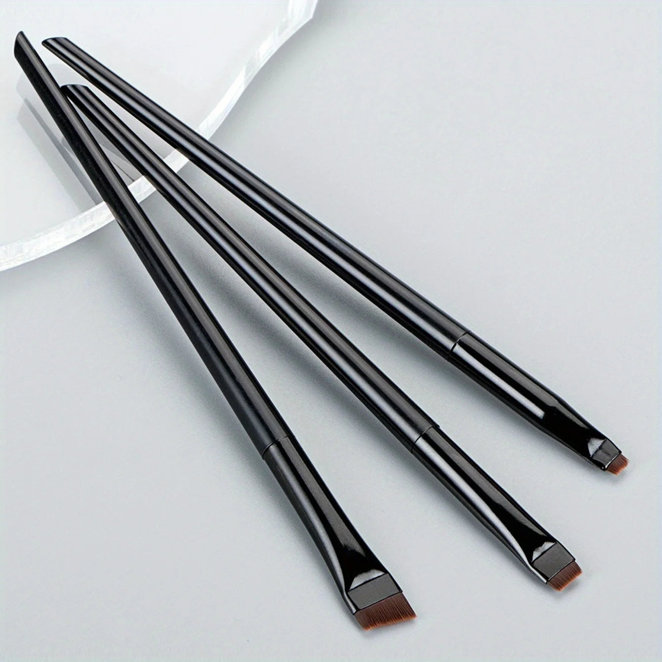 3-Piece Precision Makeup Brush Set | Wovetsa