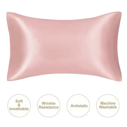 Silky Satin Pillowcase for Hair & Skin | Wovetsa
