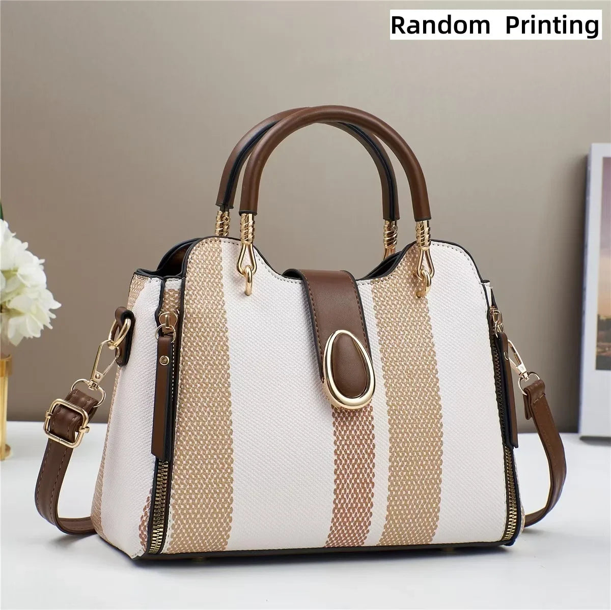 Minimalist PU Leather Bucket Crossbody Bag | Wovetsa