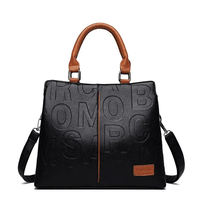 Large Capacity Microfiber Tote Bag with Removable Strap | Wovetsa