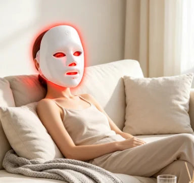 7-Color LED Light Therapy Face Mask for Women — Anti-Aging, Acne & Skin Renewal | Wovetsa