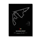 Formula 1 Racing Canvas Wall Art Print | Wovetsa