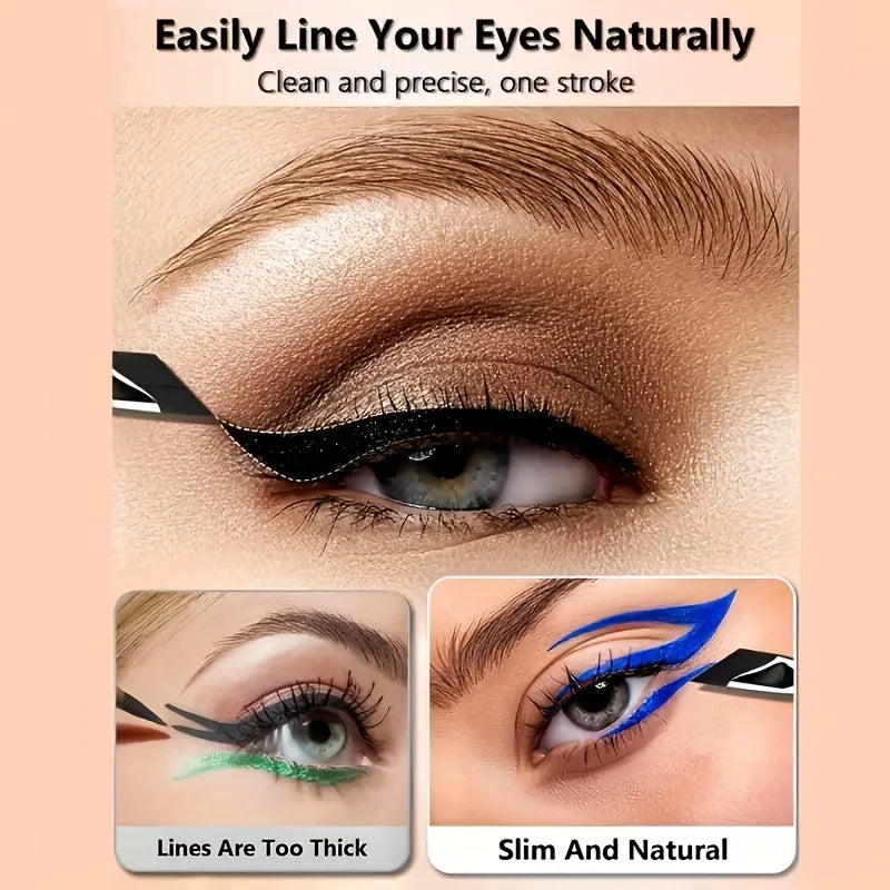 5-Piece Precision Eyeliner Brush Set | Wovetsa