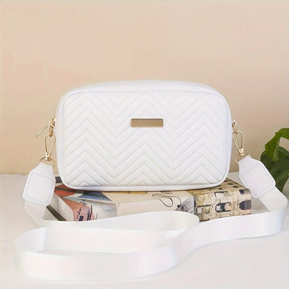 Quilted Mini Crossbody Bag | Wovetsa
