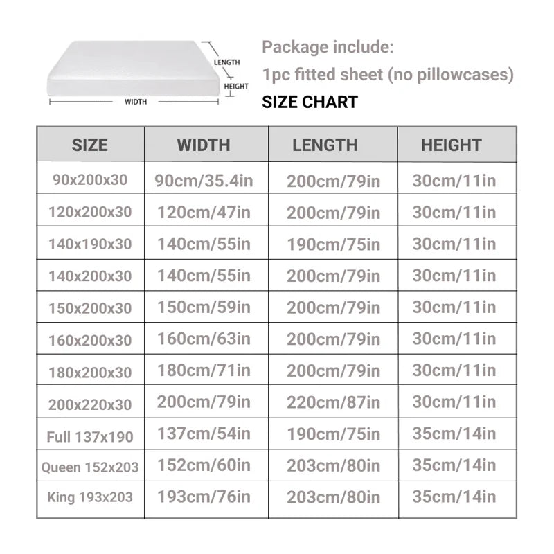 Waterproof Mattress Protector Fitted Sheet | Wovetsa