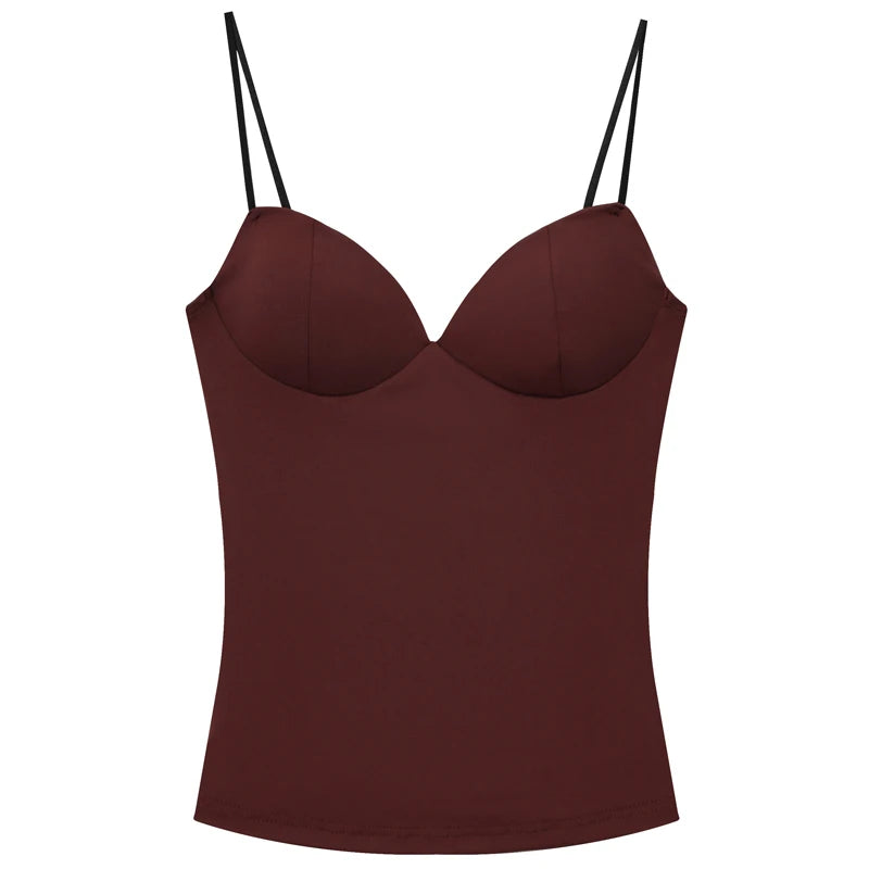 Bustier Corset Crop Slip Top | Wovetsa