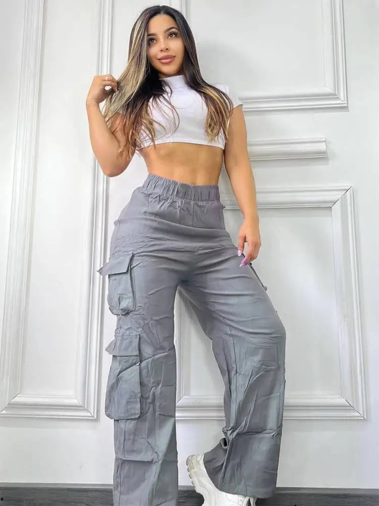 Straight Cargo Pants | Wovetsa