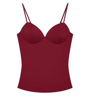 Corset Crop Camisole Top | Wovetsa