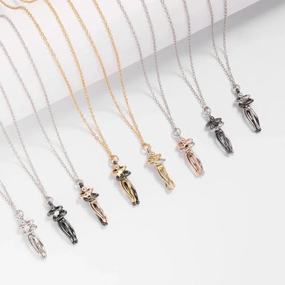 Hug Pendant Necklace for Couples | Wovetsa
