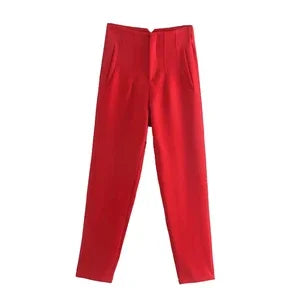 High Waist Pencil Pants | Wovetsa