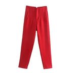 High Waist Pencil Pants | Wovetsa