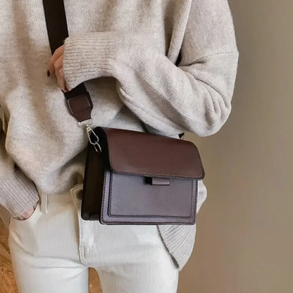 Small Flap Crossbody Messenger Bag | Wovetsa
