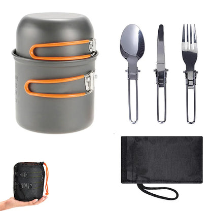 Lightweight Aluminum Camping Cookware Set | Wovetsa