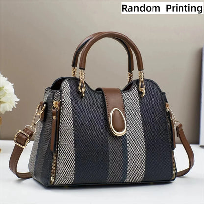 Minimalist PU Leather Bucket Crossbody Bag | Wovetsa