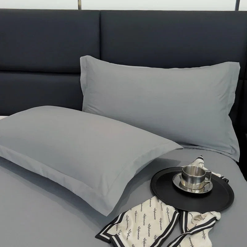 Washed Cotton Solid Pillowcase 48x74cm | Wovetsa