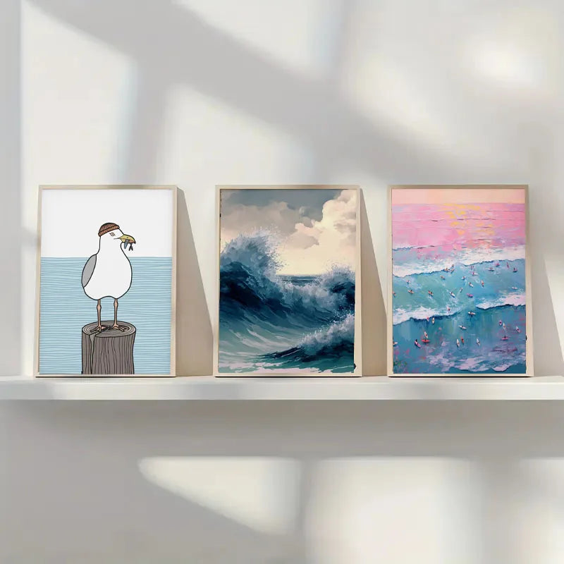 Coastal Canvas Wall Art | Wovetsa