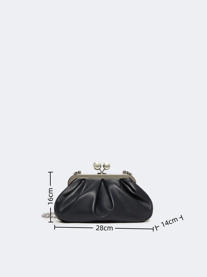 Kisslock Frame Clutch Evening Bag | Wovetsa