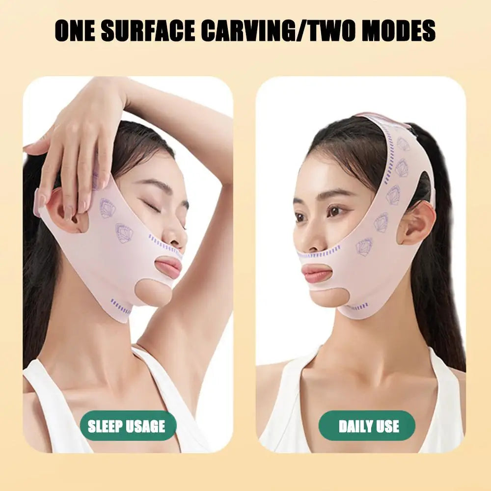 V-Line Face Lifting & Chin Slimming Sleep Mask | Wovetsa