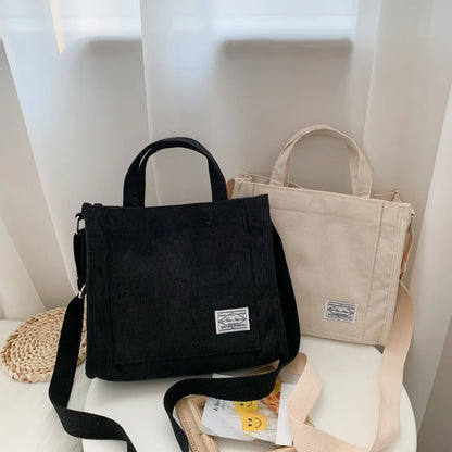Corduroy Crossbody Bag | Wovetsa