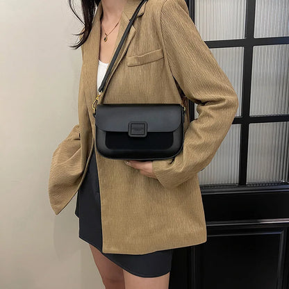 Embroidered PU Crossbody Shoulder Bag | Wovetsa