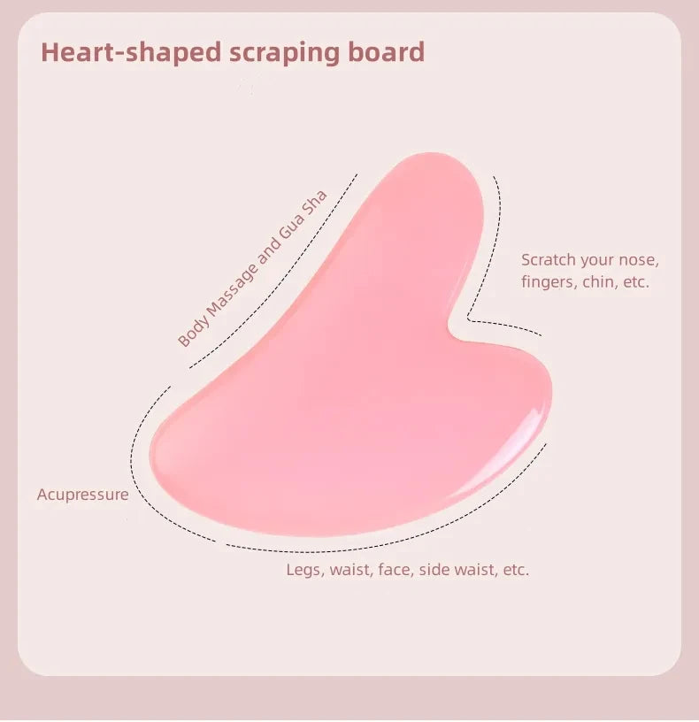 Gua Sha Board & Face Roller Set | Wovetsa