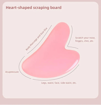 Gua Sha Board & Face Roller Set | Wovetsa