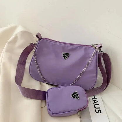 Nylon Crossbody Bag | Wovetsa