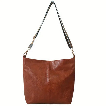 PU Leather Tote Bag | Wovetsa