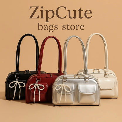 Bow Pillow Shoulder Bag | Wovetsa