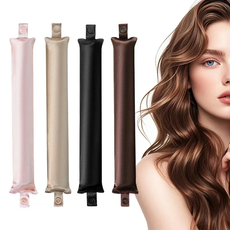 Heatless Satin Hair Curler Set | Wovetsa