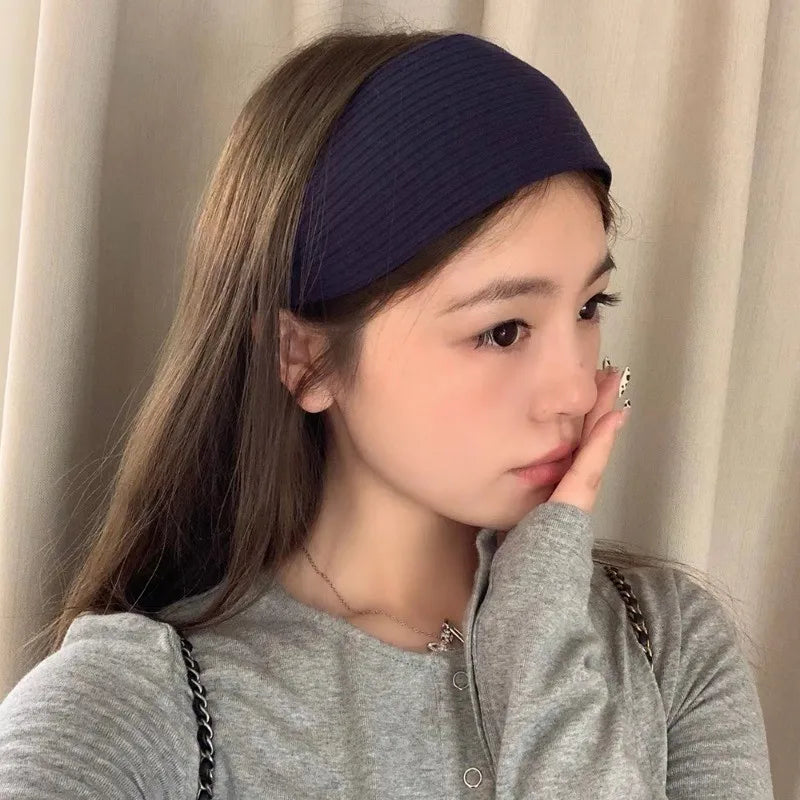 Wide Knit Headband for Women | Wovetsa