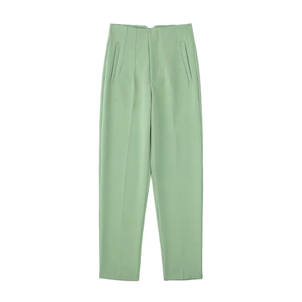 High Waist Pencil Pants | Wovetsa