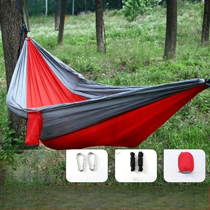 Lightweight Portable Camping Hammock with Tree Straps | Wovetsa