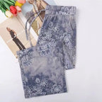 Plus Size Straight Leg Elastic Waist Pants | Wovetsa