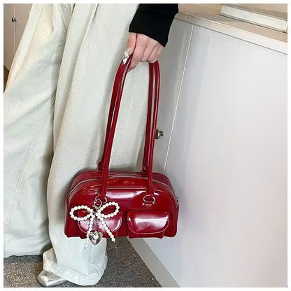 Bow Pillow Shoulder Bag | Wovetsa