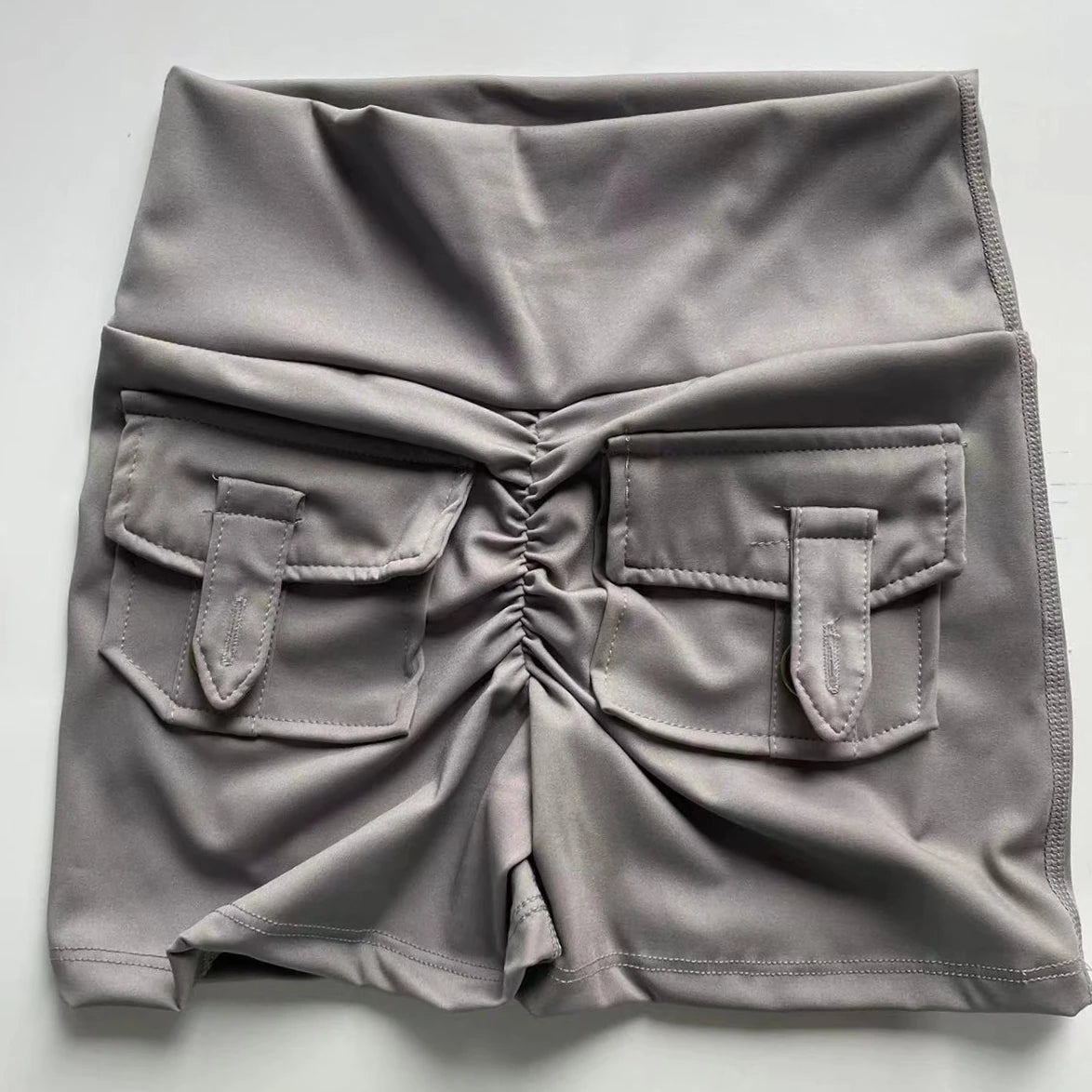 Peach Lift High-Waist Fitness Shorts | Wovetsa