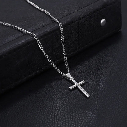 Cross Pendant Necklace | Wovetsa
