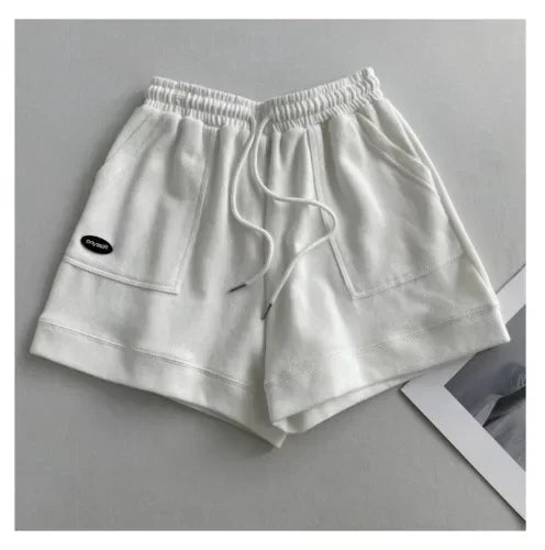 Wide-Leg Drawstring Shorts | Wovetsa
