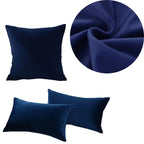 Velvet Sofa Cushion Cover 40X40/45X45/40X60/50X50/55X55/60X60CM Home Hotel Office Decor Waist Throw Pillow Cover