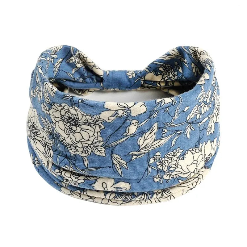 Bohemian Yoga Headband for Women — Sweat-Absorbing Hair Accessory | Wovetsa
